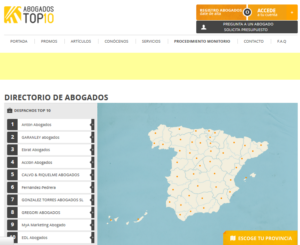 Directorio Abogados