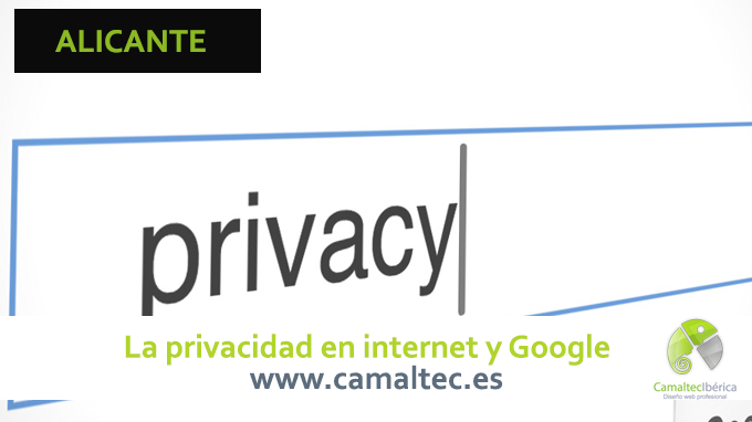 La privacidad en internet y Google