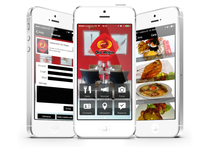 Desarrollo de aplicaciones para restaurantes