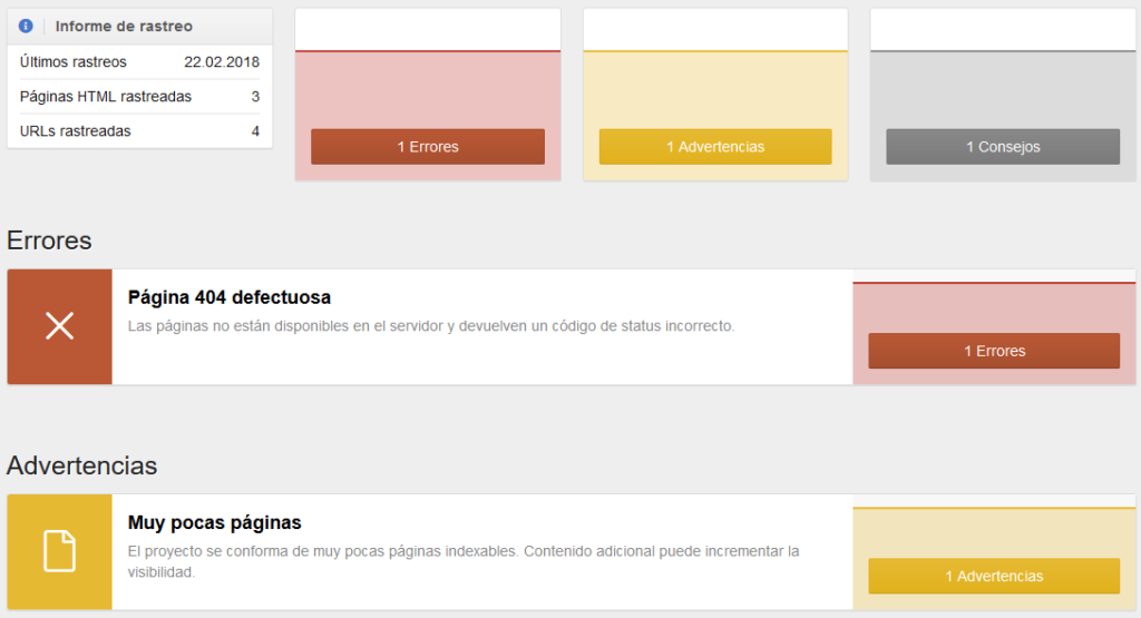 Información Onpage