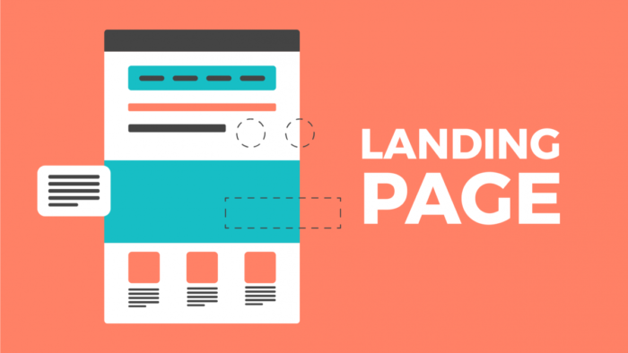 crear landing page